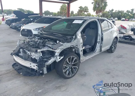 2021 Toyota Corolla Se из США, поврежденный, VIN 5YFS4MCE3MP088761